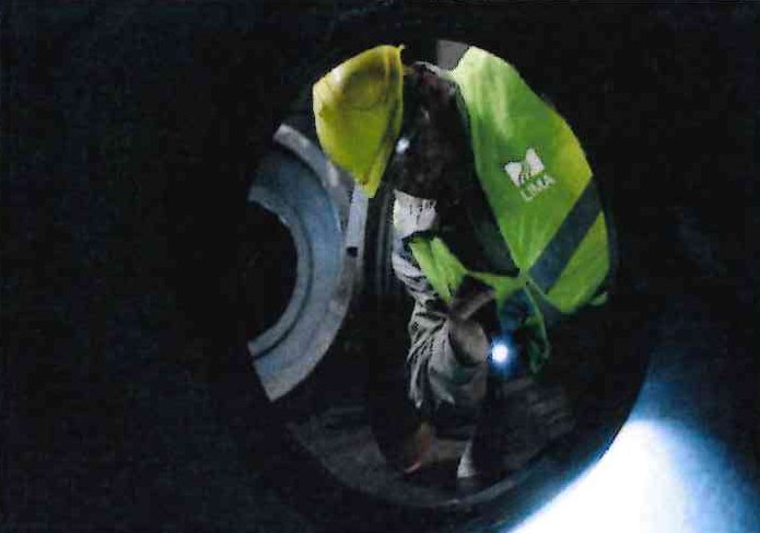 Confined-space inspection